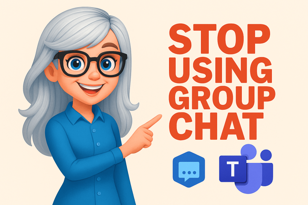 Stop Using Group Chats in&nbsp;Teams